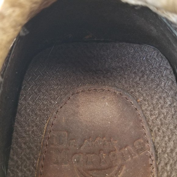 Dr Martens 8A98 Women's Two-Tone Tan Suede Leather - Picture 7 of 8